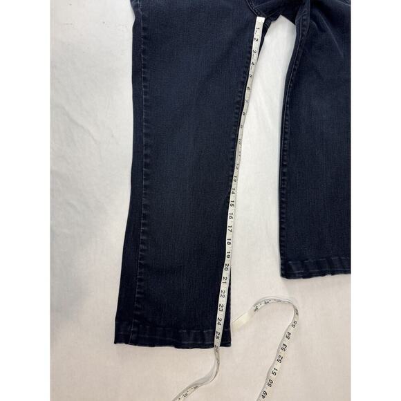 Levi's 512 Perfectly Slimming Bootcut Jeans High Rise Women 30 * 26 (hemmed) - Picture 5 of 12